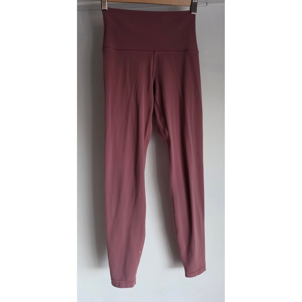 Aritzia Golden TnaButter High-Rise Leggings Mauve Pink Size 0 Athleisure Yoga